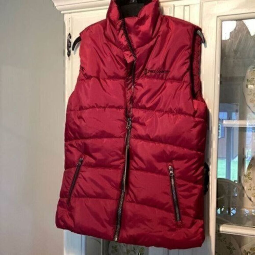 NWT Free Country Ultra-fill puffer vest medium    